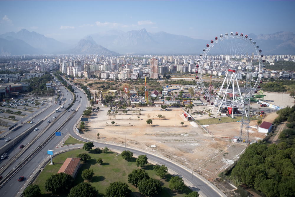 akturpark konyaaltı in Antalya in Turkey