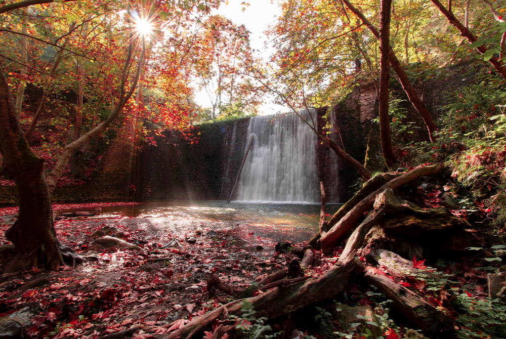 kurşunlu waterfall in Antalya in Turkey