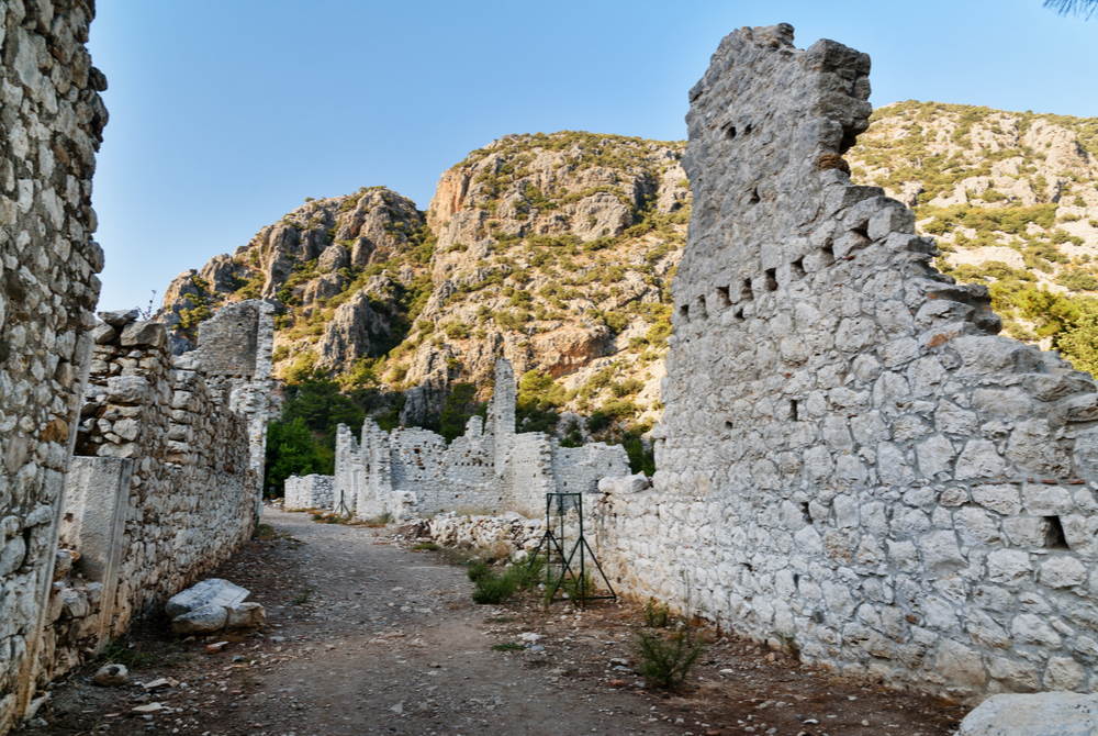 Olympos Ruins in Antalya in Turkey