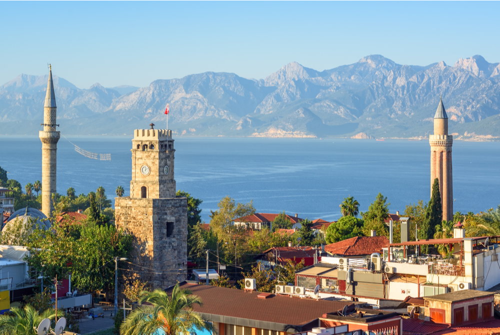 yivli minaret Antalya in Turkey