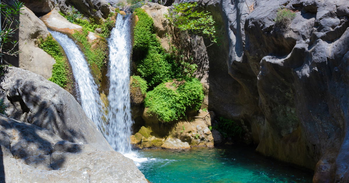 Sapadere canyon in Antalya in Turkey