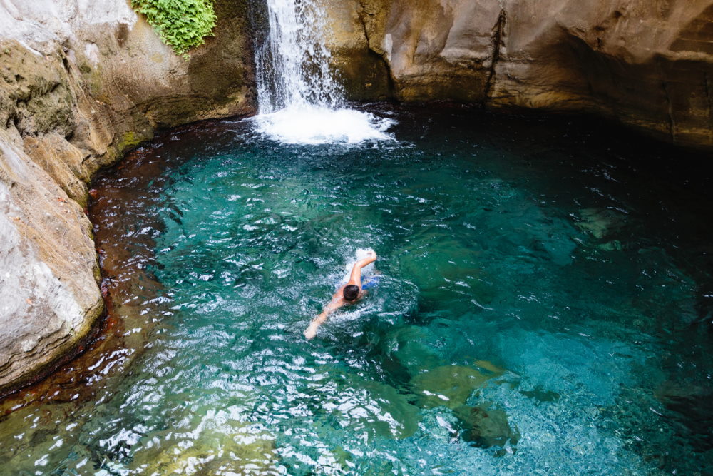 Sapadere canyon near Alanya of Turkey