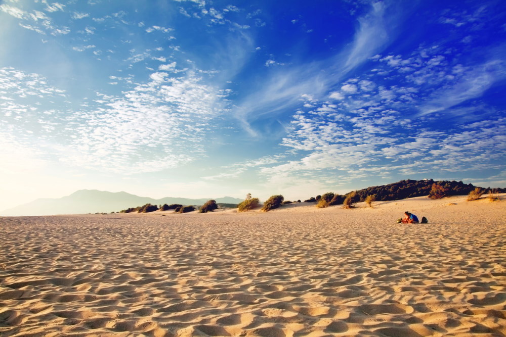 Sunset in Patara Beach in Antalya