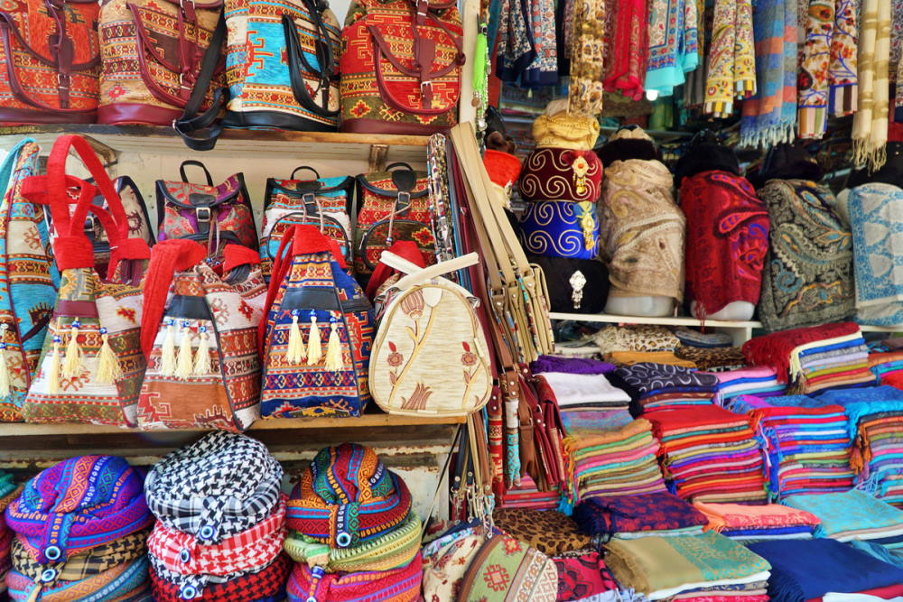 Traditional souvenirs in Antalya in Turkey