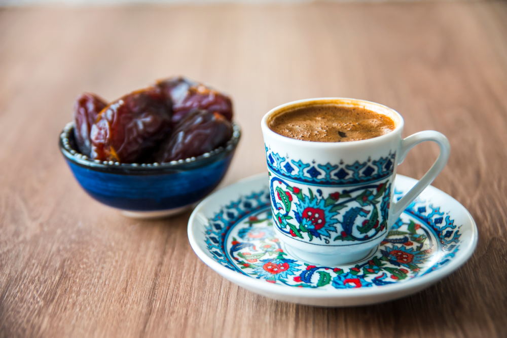 Traditional turkish coffee