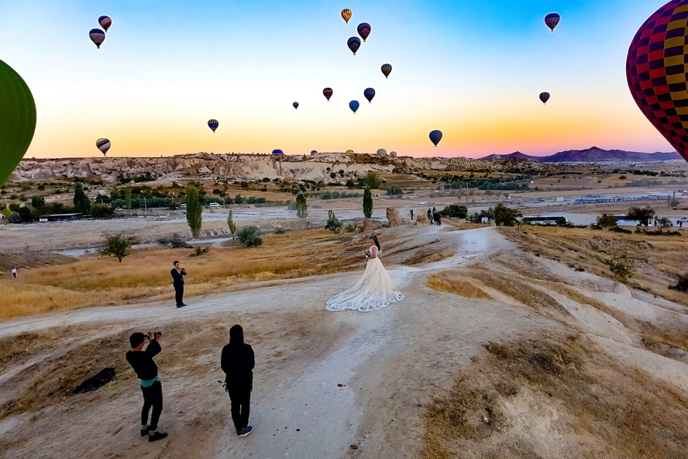 Wedding travel in Turkey (Editorial)