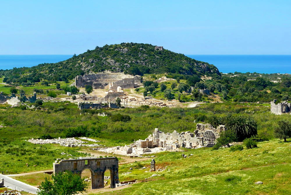 Patara Ancient Site in Antalya in Turkey