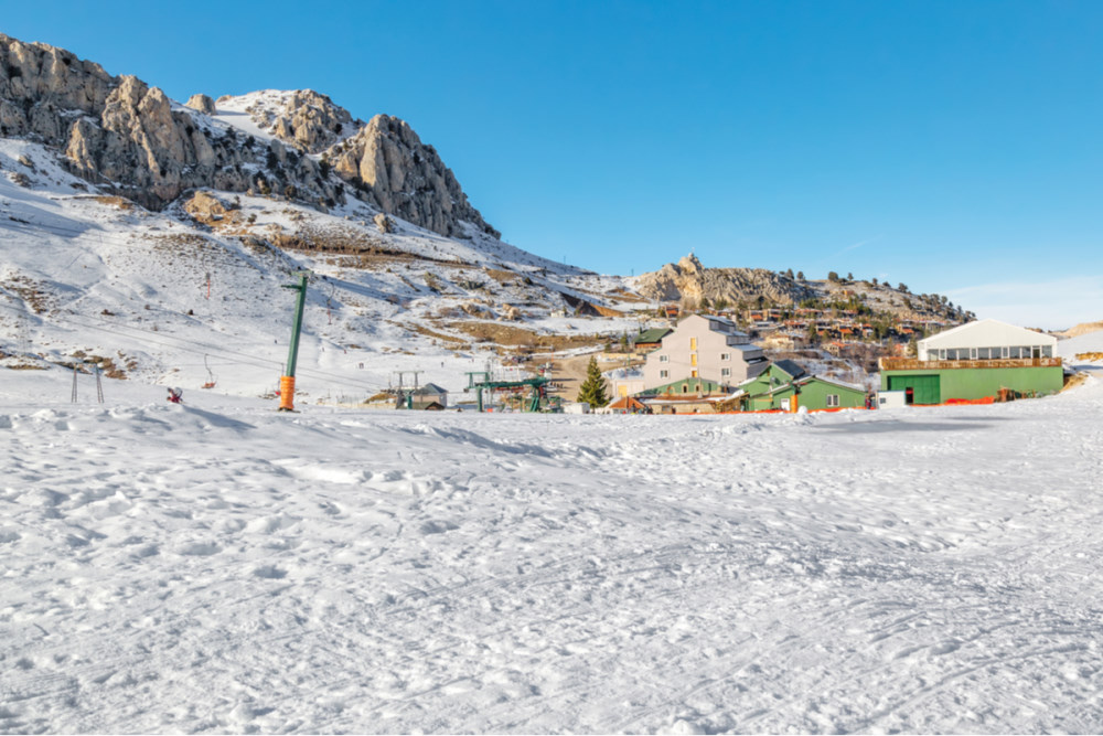 Bakir Mountains in Saklikent in Antalya