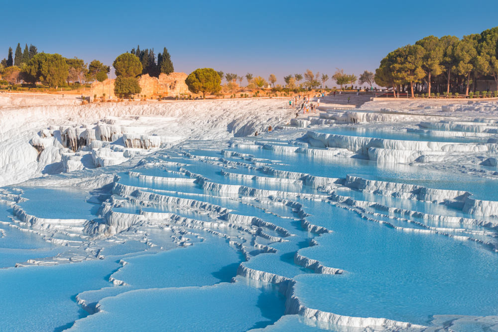 History of Pamukkale Turkey