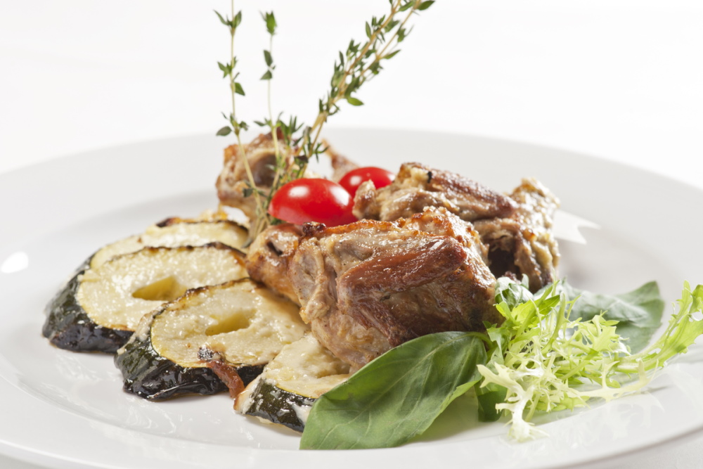 Stuffed rack of lamb in Turkish Cuisine