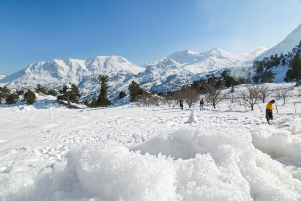 Taurus Mountains in Saklikent in Antalya