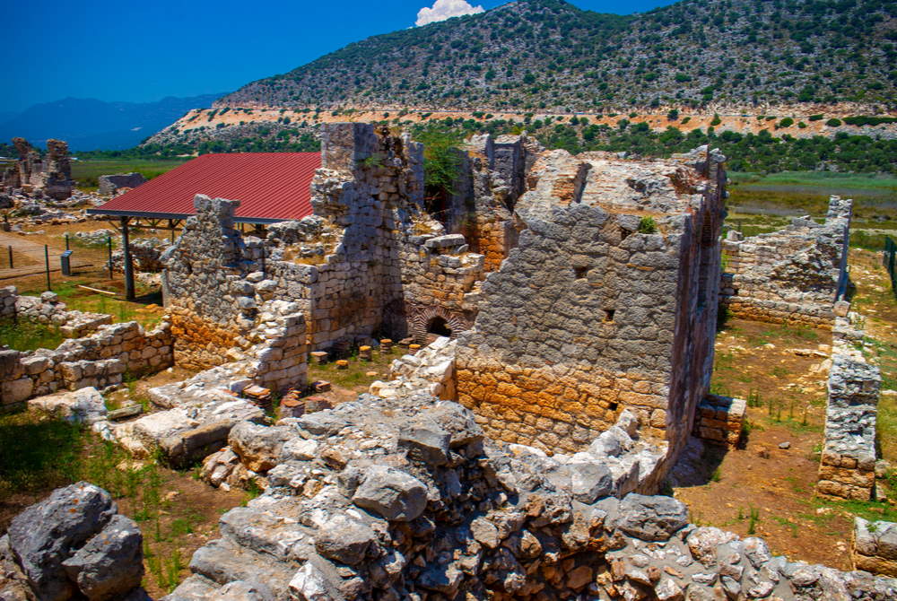 Andriake ancient city in Antalya in Turkey