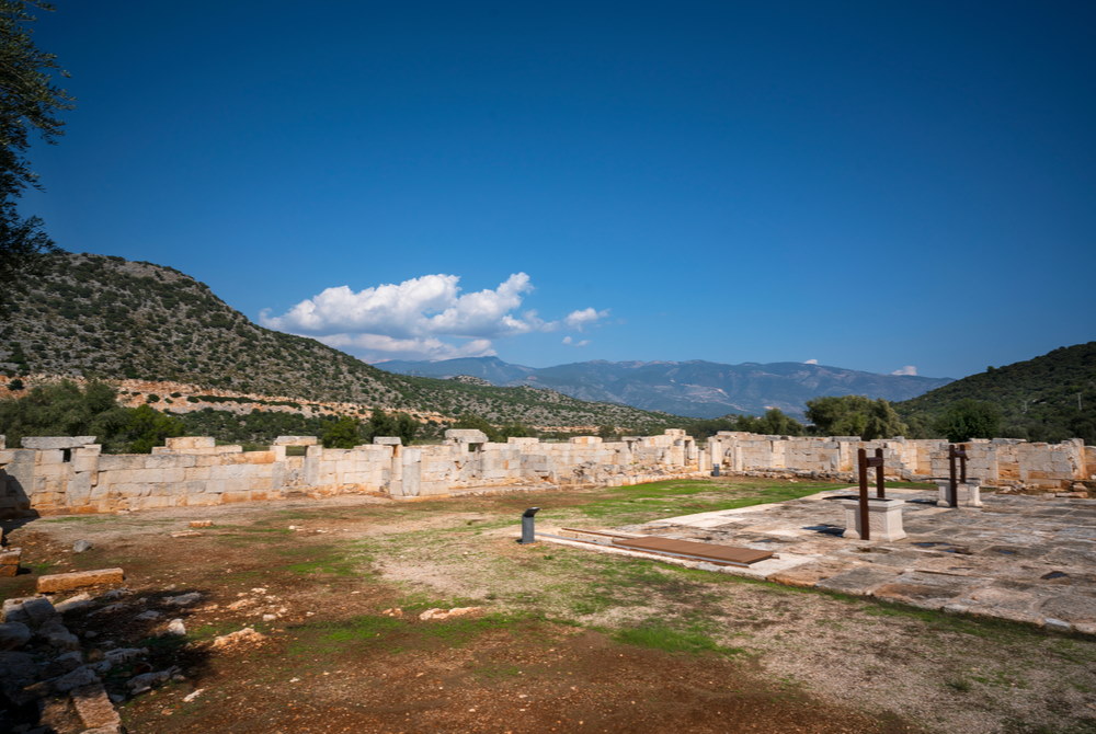 Andriake ancient city in Demre in Antalya in Turkey