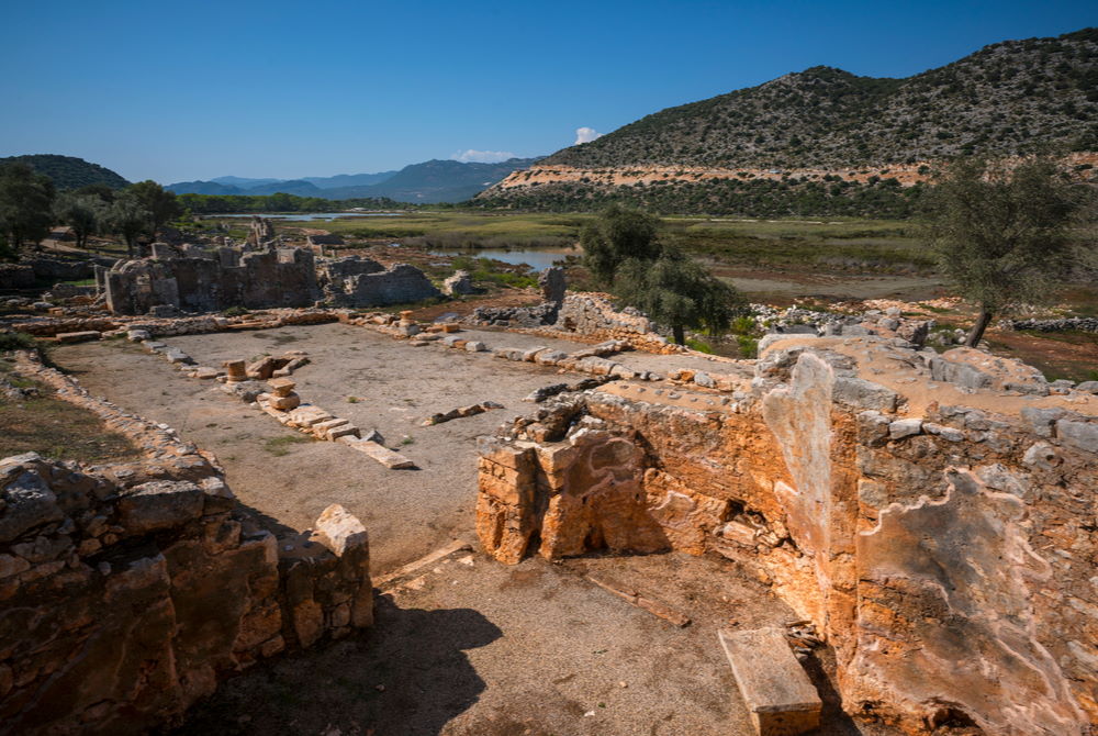 Andriake-ancient site in Antalya in Turkey