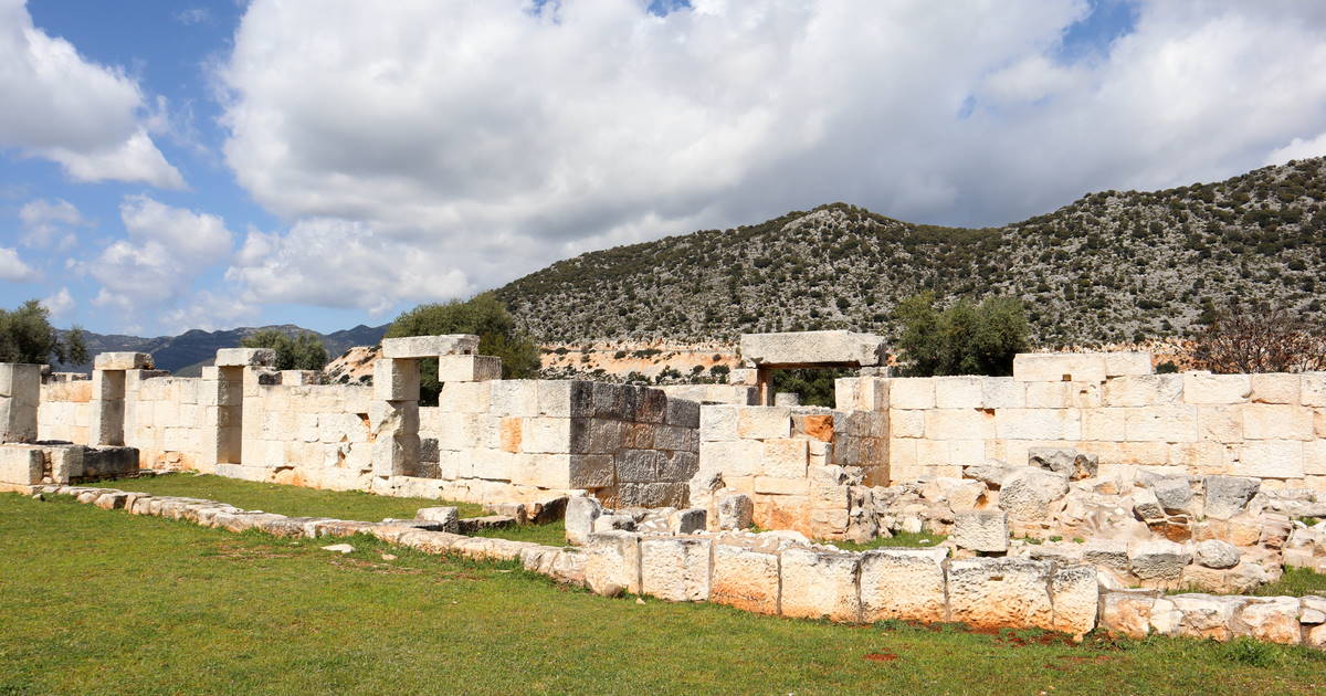 Andriake ancient site in Antalya in Turkey