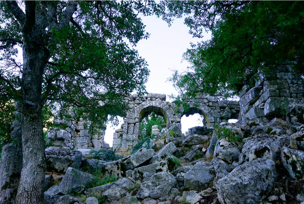Termessos Ancient Site in Antalya in Turkey