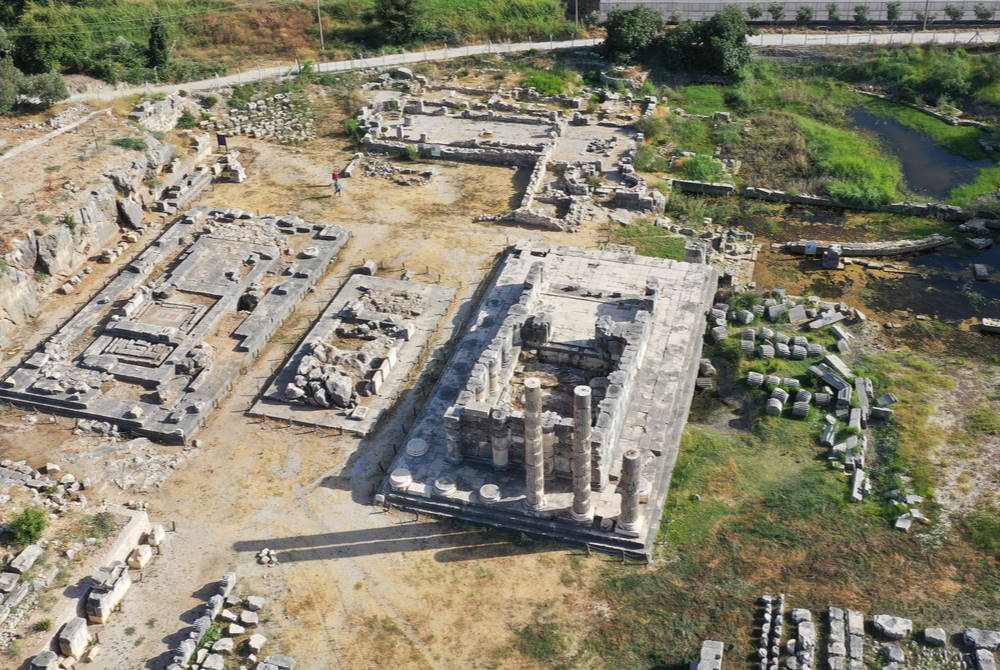 Letoon Ancient Site in Fethiye in Turkey