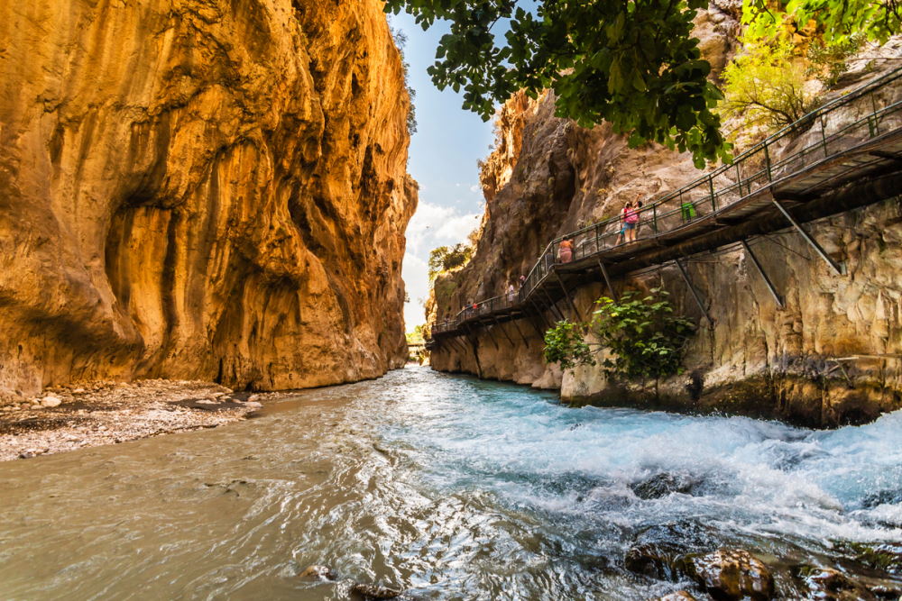 Saklikent Canyon in Turkey (Editorial)