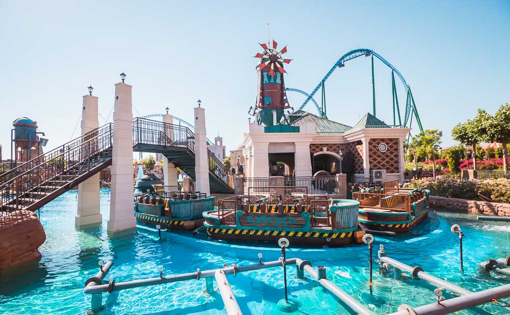 The Land of Legends Theme Adventure Park Family Coaster in Turkey