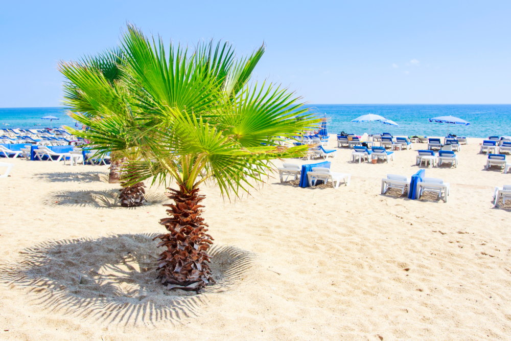 Cleopatra Beach in Antalya in Turkey