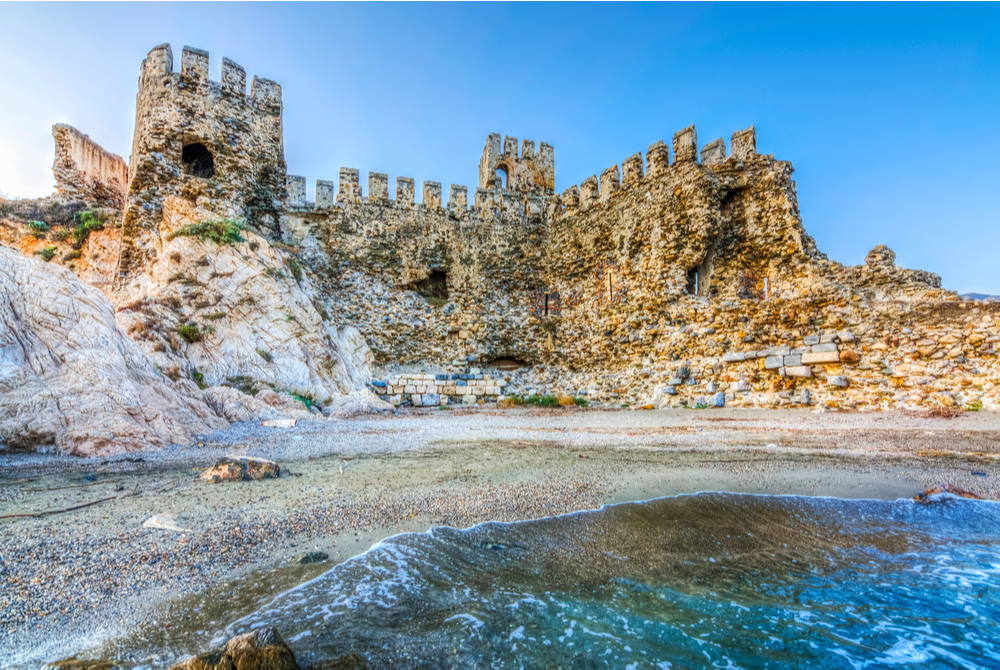 Mamure Castle in Anamur - Mersin -in Turkey