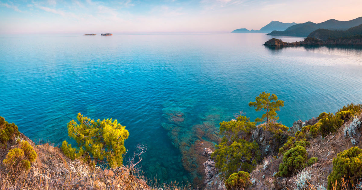 Visit Uç Adalar (Three Islands) in Kemer in Antalya
