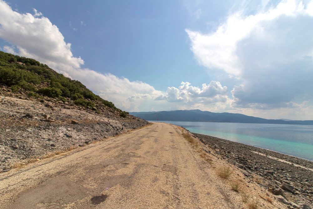 lake salda -in Burdur in Turkey