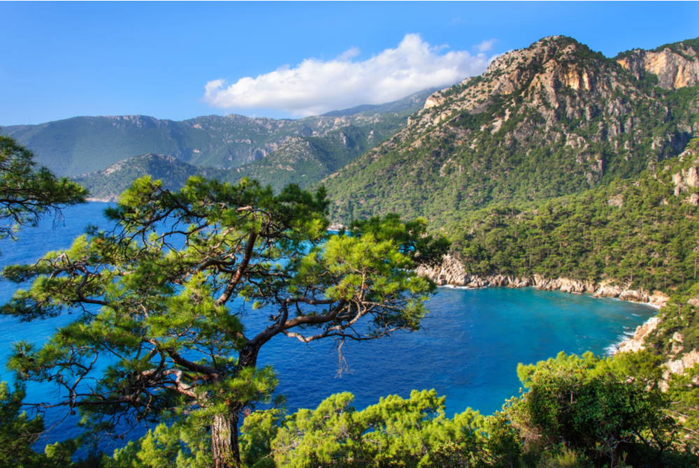 Cape Gelidonya- in Antalya in Turkey