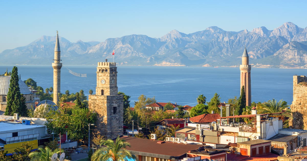 antalya kaleiçi in Antalya in Turkey