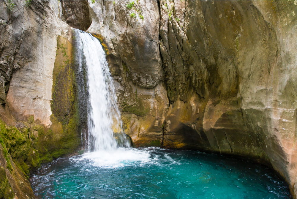 водопад сападере в анталии в турции