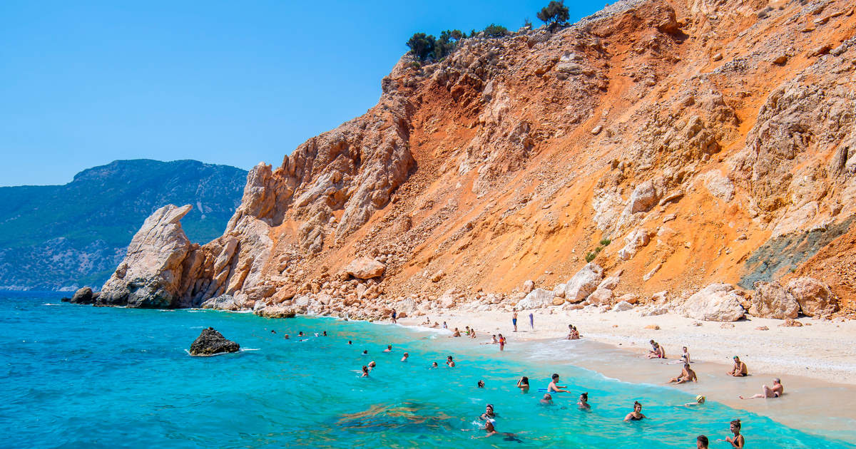 Suluada Island in Antalya in Turkey