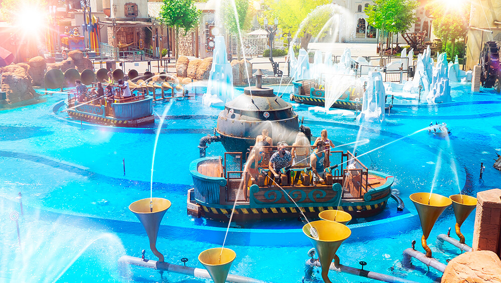 Visit the Adventure Park, Roller Coaster, and Attractions