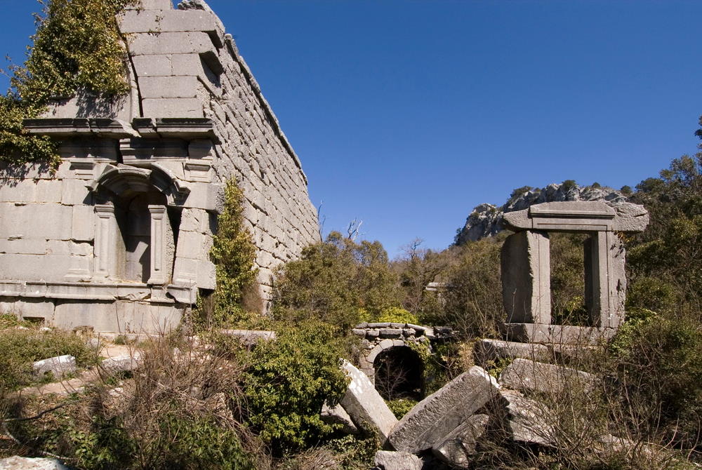 Termessos Ruins in Antalya in Turkey Termessos Ruins in Antalya in Turkey