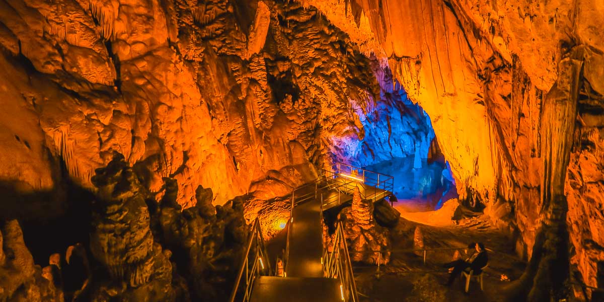 Dim Cave in Alanya in Antalya in Turkey