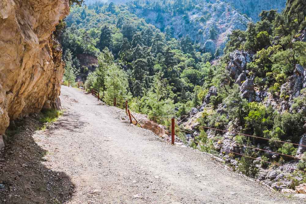 Goynuk Canyon in Antalya in Turkey