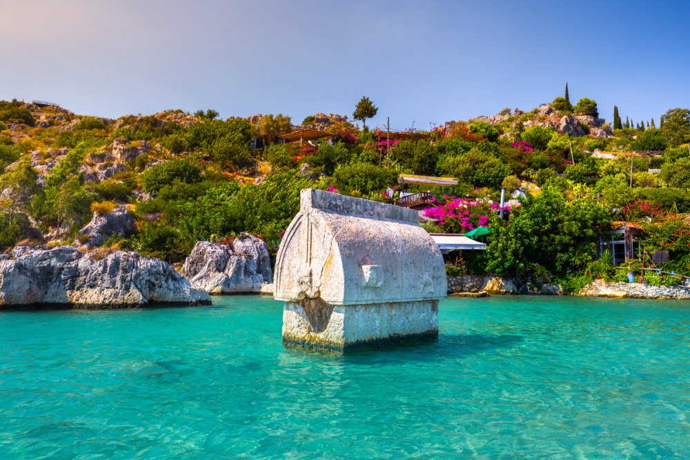 Kekova Island in Antalya in Turkey