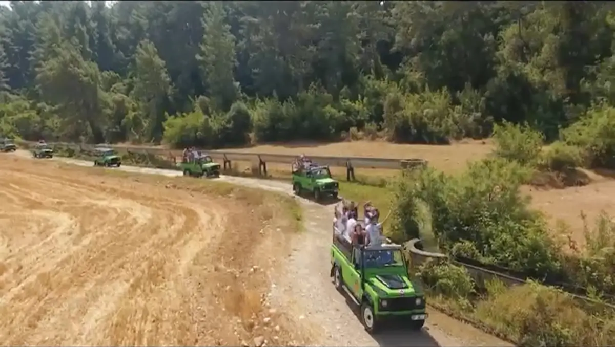 From Antalya Taurus Mountains Full-Day Jeep Safari